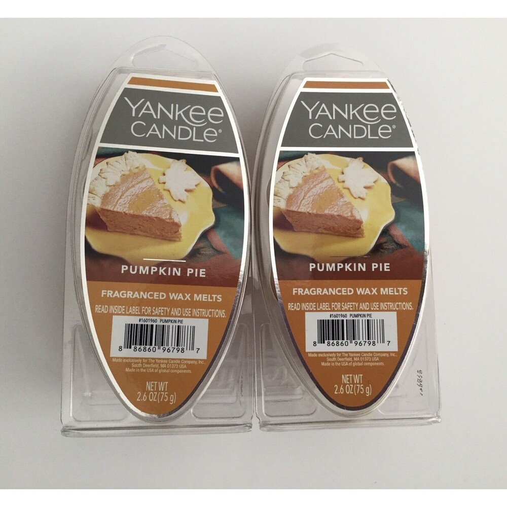 Yankee Candle Pumpkin Pie Wax Melts (2) {NEW}
